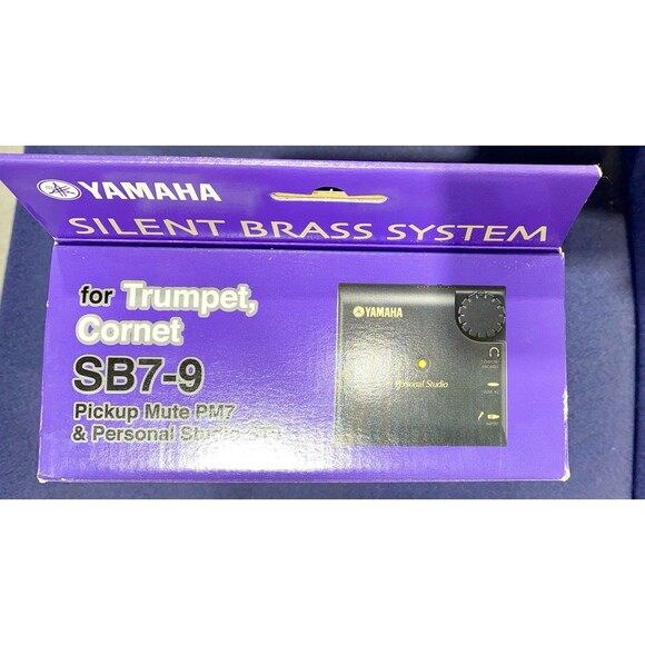 New Sb7-9 Yamaha Silent Brass Mute & Personal Studio Interface  Trumpet & Cornet - Picture 5 of 7